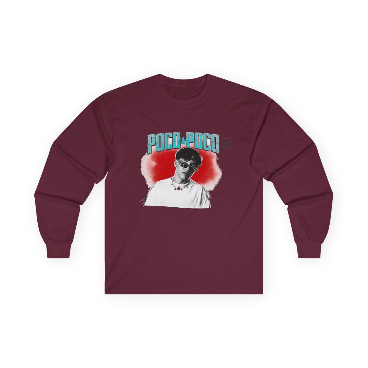 Xavi Poco A Poco Tour 2024 Concert T-Shirt, Long Sleeve, long sleeve, and - alternate angle 3, merchandise
