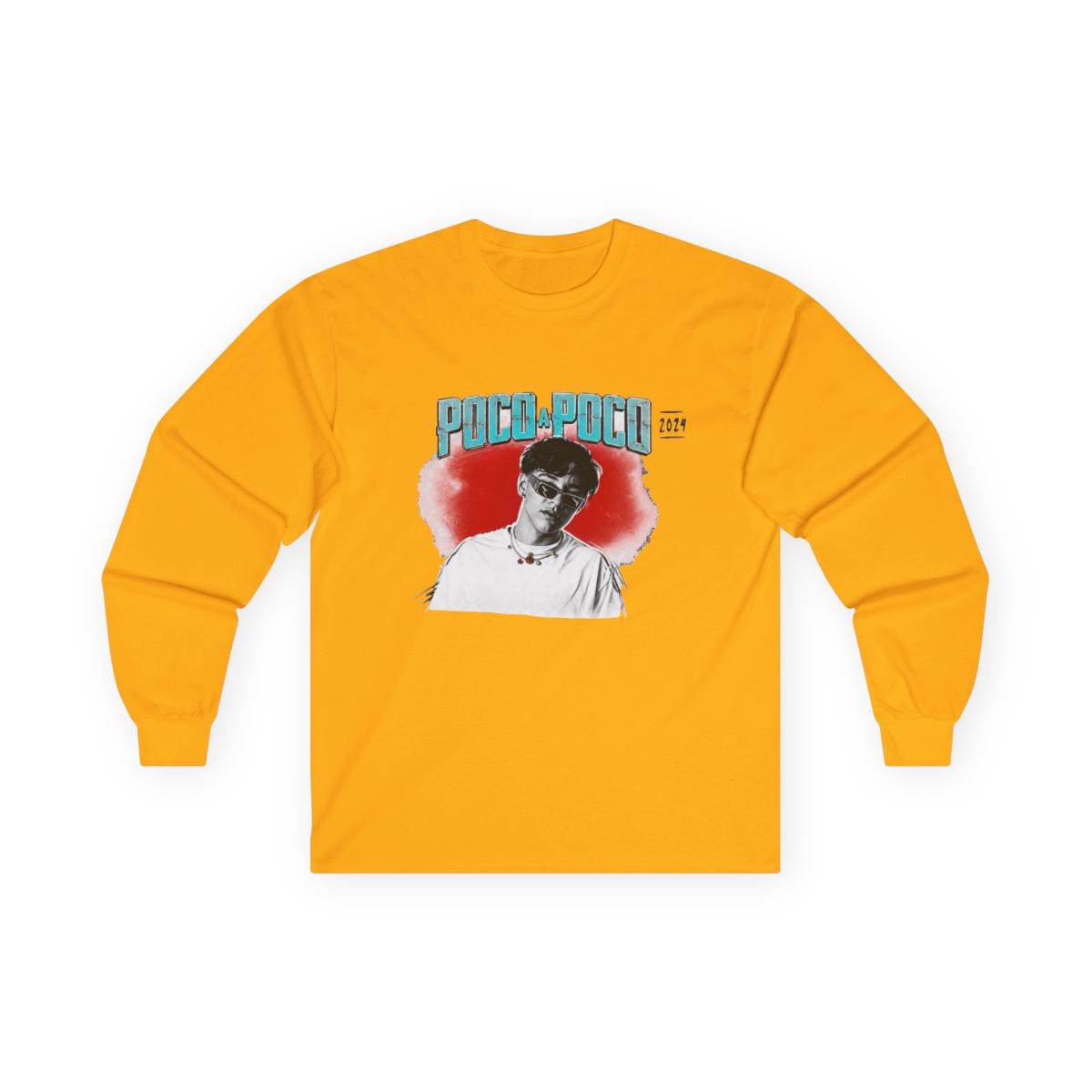 Xavi Poco A Poco Tour 2024 Concert T-Shirt, Long Sleeve, long sleeve, and - alternate angle 2, merchandise