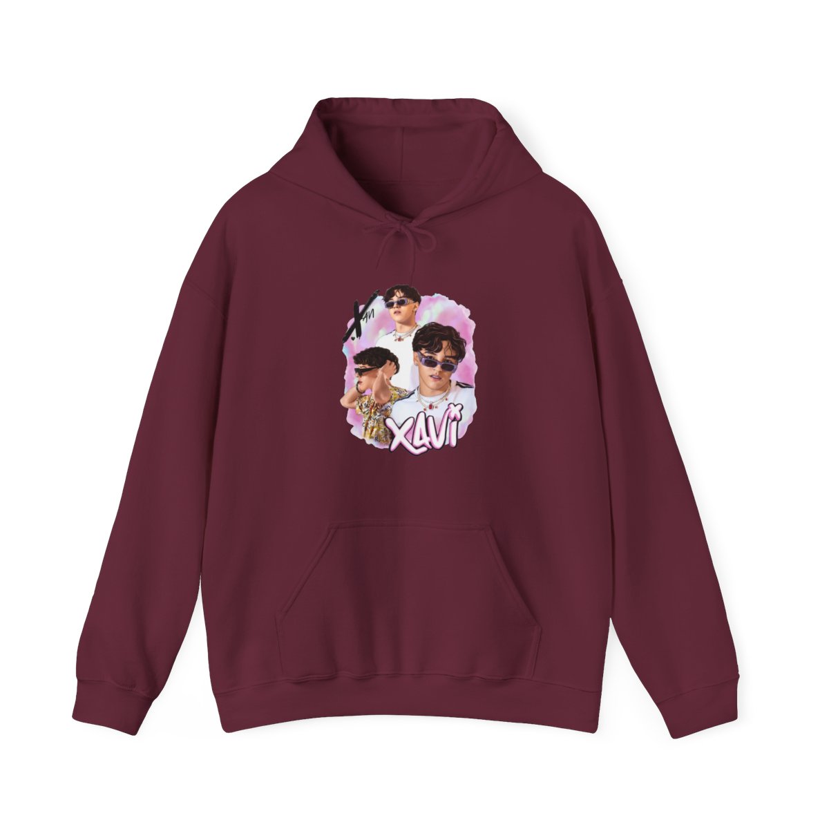 Xavi Regional Mexican Hoodie, Latin Music Star For Cricut Hoodie, Shirt Diy Projects, Sweater Pullover Tee Fit Cotton - alternate angle 3, merchandise