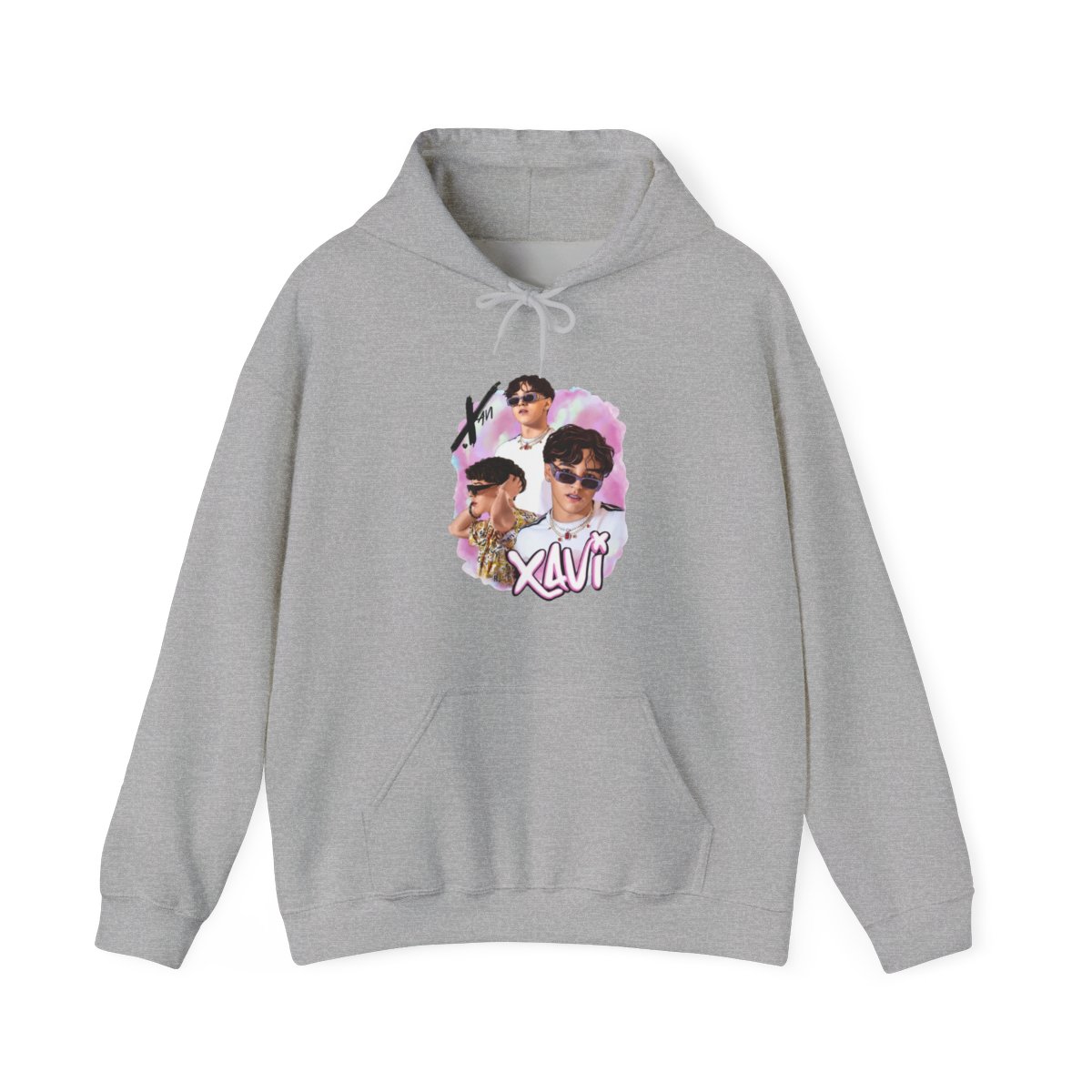 Xavi Regional Mexican Hoodie, Latin Music Star For Cricut Hoodie, Shirt Diy Projects, Sweater Pullover Tee Fit Cotton - alternate angle 2, merchandise