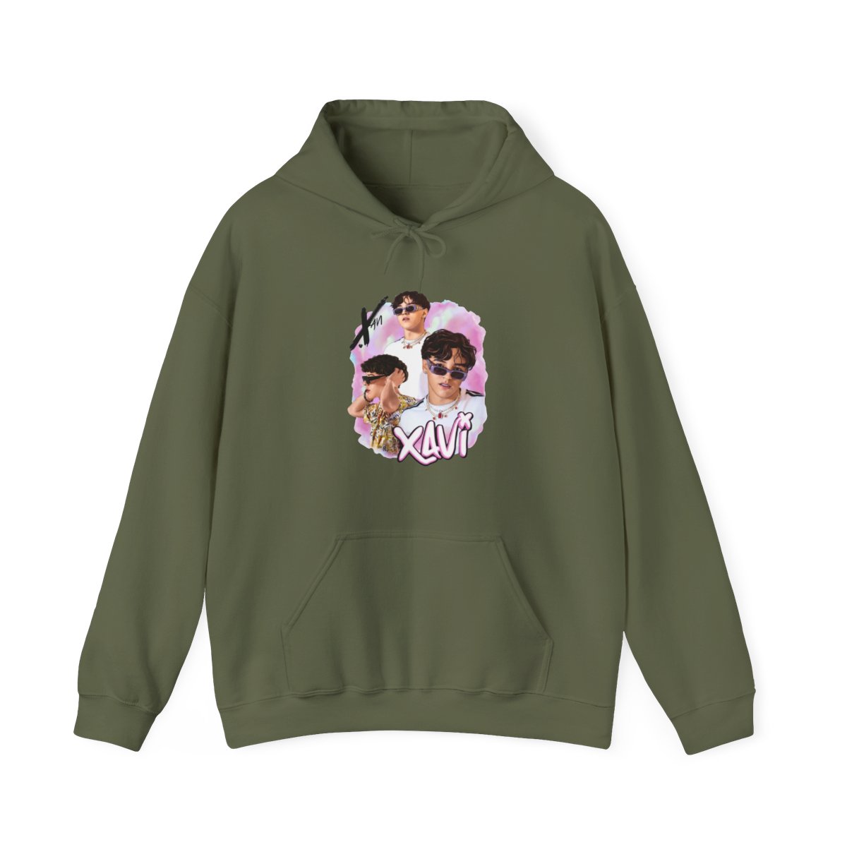 Xavi Regional Mexican Hoodie, Latin Music Star For Cricut Hoodie, Shirt Diy Projects, Sweater Pullover Tee Fit Cotton - alternate angle 4, merchandise