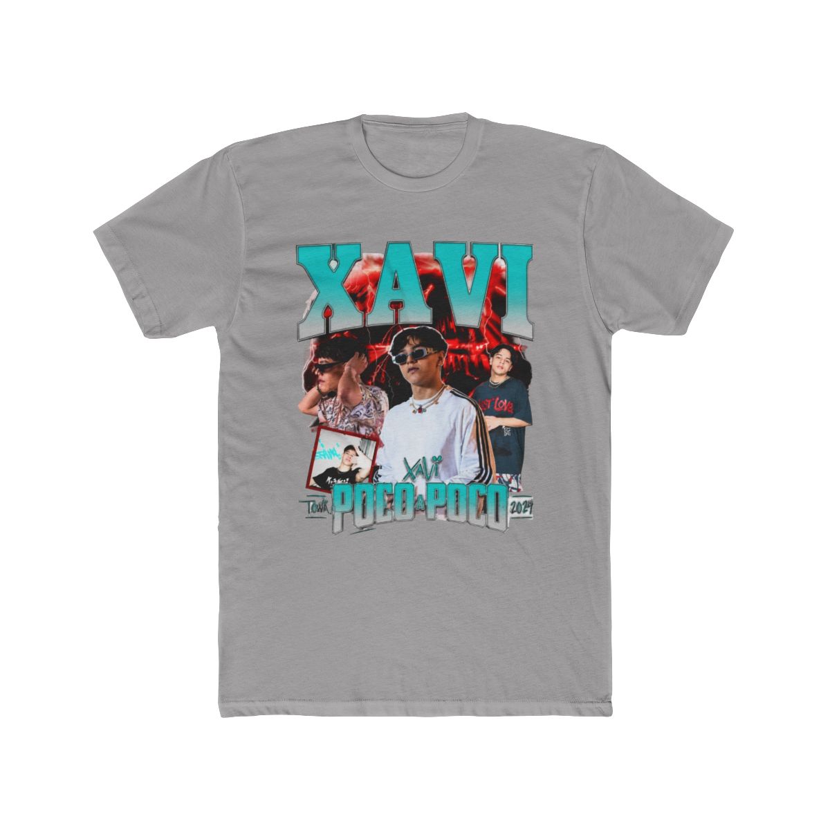 XAVI Poco A Poco Tour vintage look T Shirt playera regional mexicano| XAVI Tshirt Mexican Corridos musica Xavi la diabla Tour Merch latino