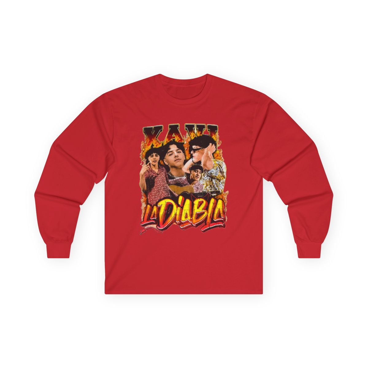 Xavi La Diaba T-Shirt, Long Sleeve, long sleeve, sweatshirt and tank top - alternate angle 3, merchandise