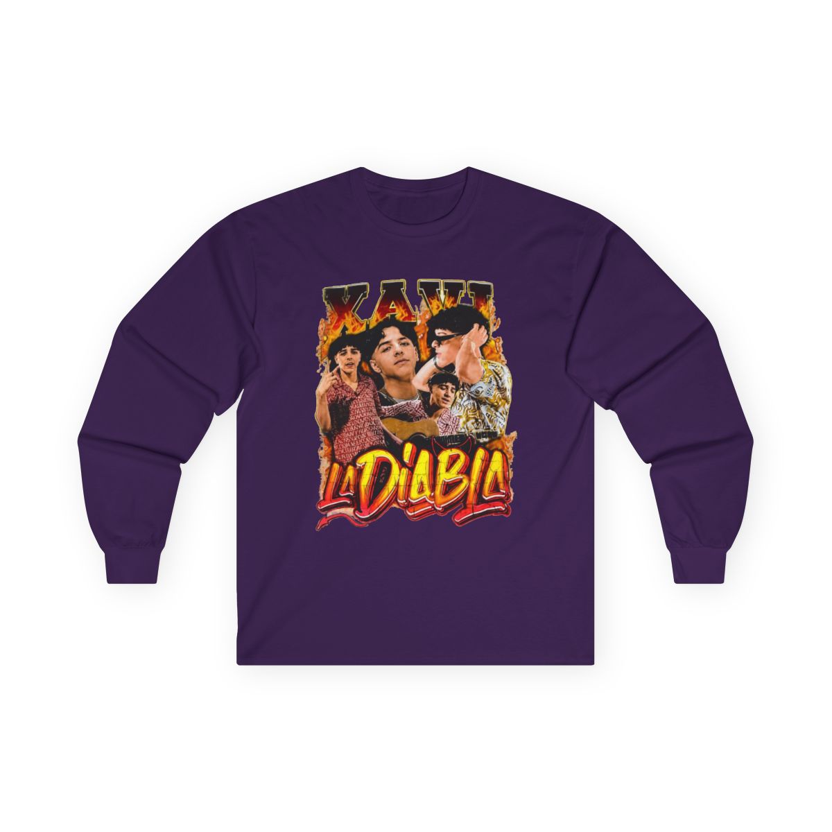 Xavi La Diaba T-Shirt, Long Sleeve, long sleeve, sweatshirt and tank top - alternate angle 2, merchandise