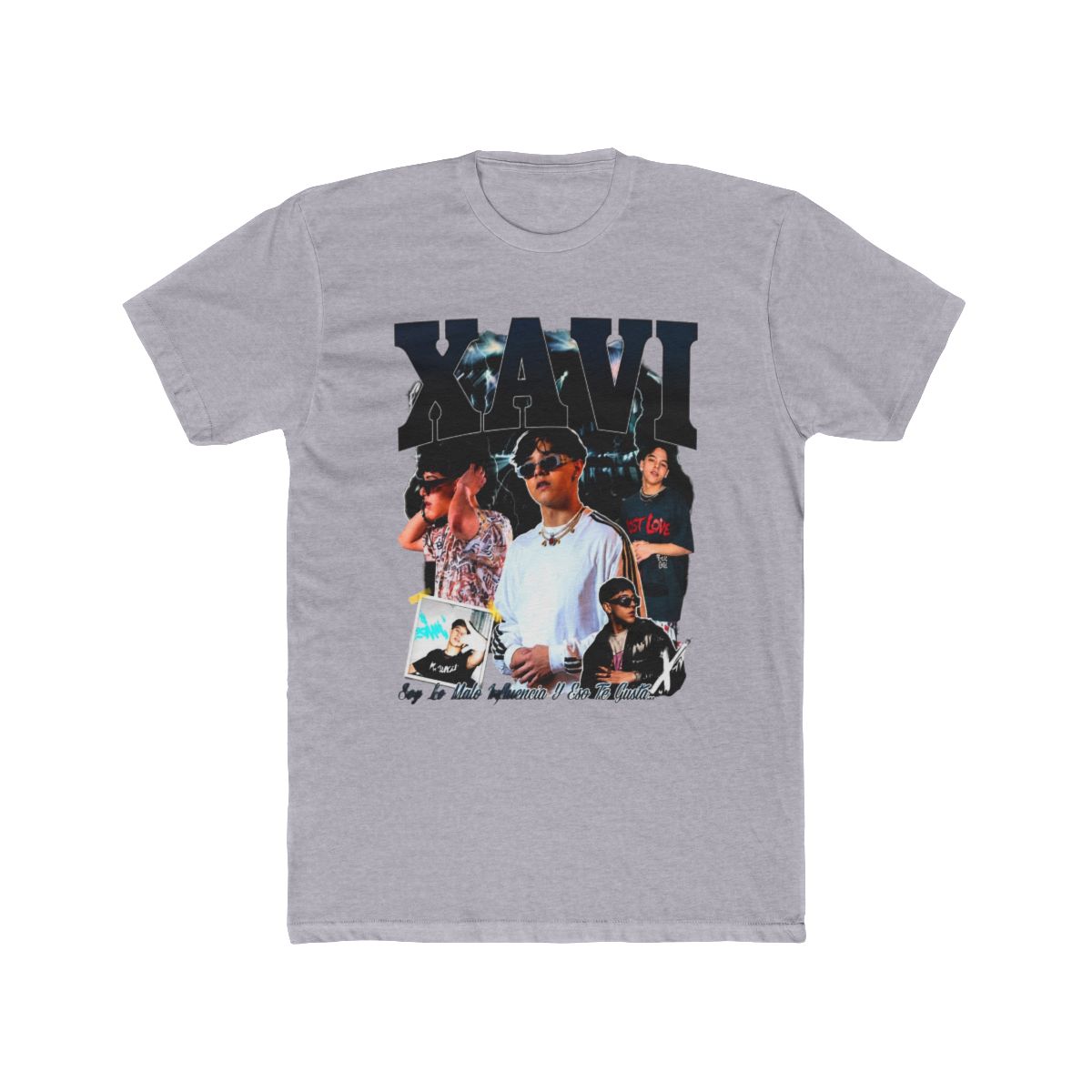 XAVI La Diabla Mexican Music Vintage T Shirt - alternate angle 3, merchandise