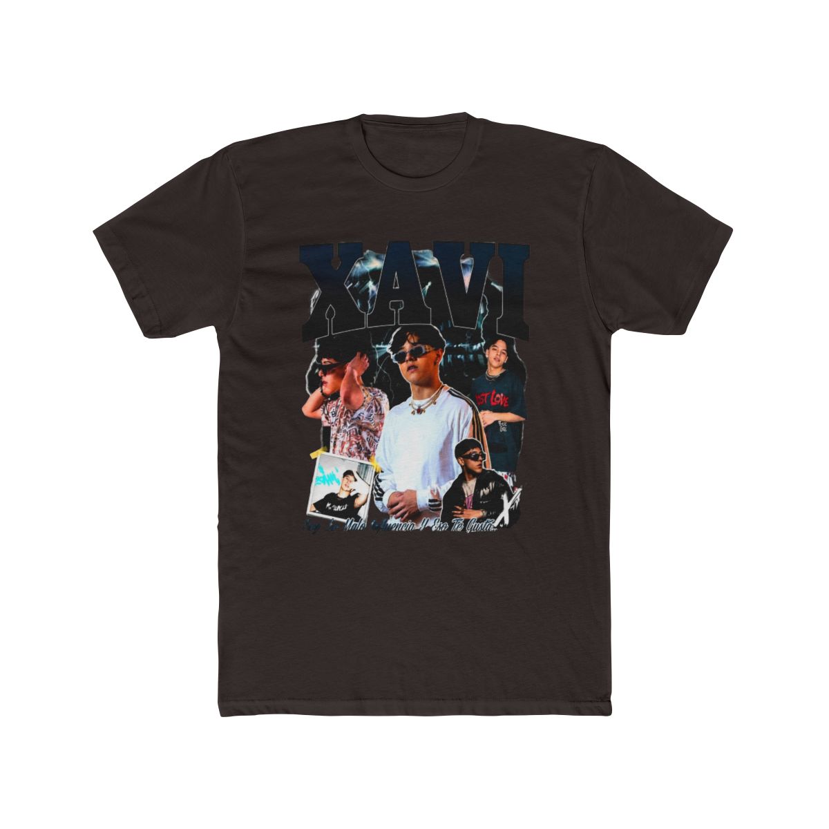 XAVI La Diabla Mexican Music Vintage T Shirt - alternate angle 2, merchandise