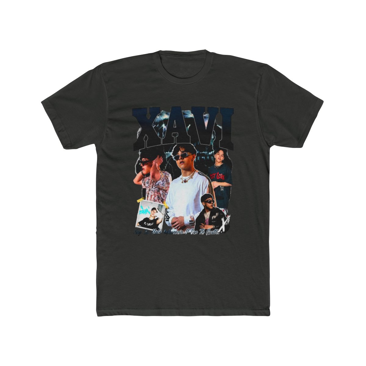 XAVI La Diabla Mexican Music Vintage T Shirt - alternate angle 5, merchandise