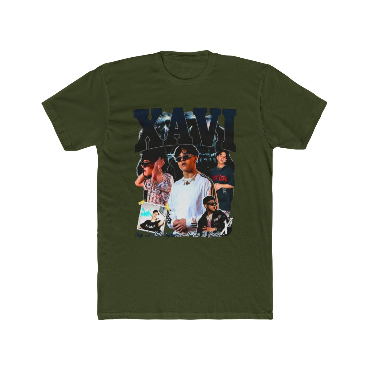 XAVI La Diabla Mexican Music Vintage T Shirt - alternate angle 4, merchandise