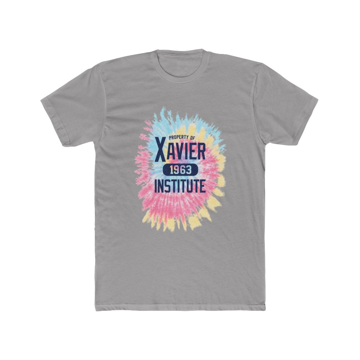 Marvel X-Men Xavier Institute Tie Dye Crop Girls T Shirt - Official t-shirts merchandise